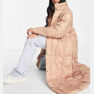 Qed london longline puffer jacket Clearance